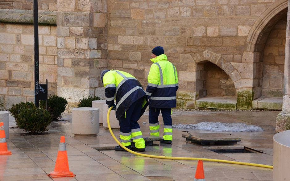 travaux assainissement Fontenay-le-Vicomte